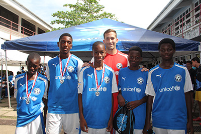THE BREWSTER TRUST, football charity, Barbados