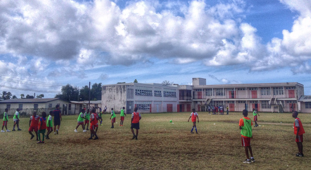 THE BREWSTER TRUST, football, charity, Barbados