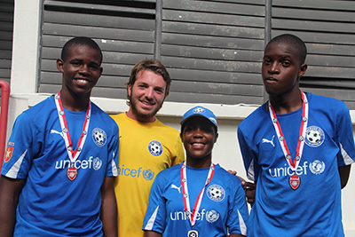 Football Holiday Camp 2013 - age group 10-14B