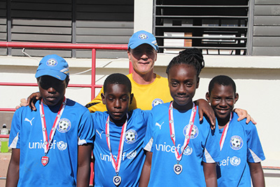 Football Holiday Camp 2013 - age group 10-14B