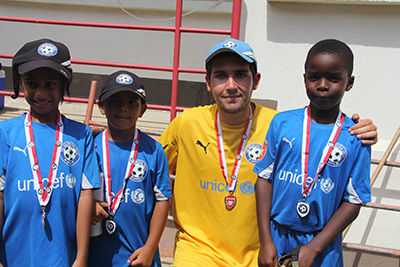 Football Holiday Camp 2013 - age group 5-9B