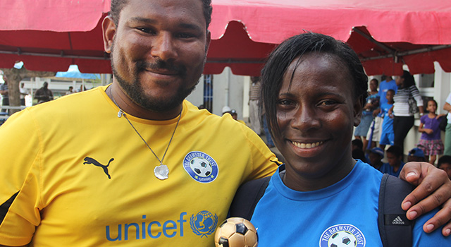 THE BREWSTER TRUST, football charity, Barbados