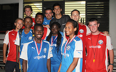 THE BREWSTER TRUST, football charity, Barbados