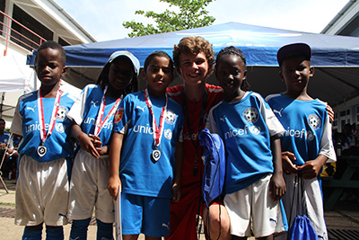 THE BREWSTER TRUST, football charity, Barbados