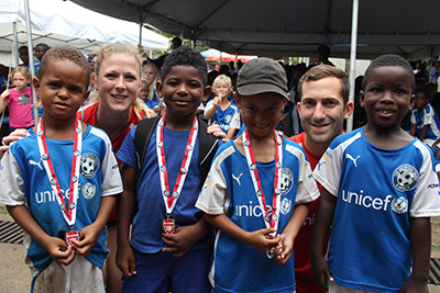 THE BREWSTER TRUST, football charity, Barbados