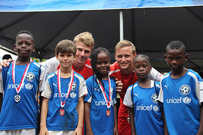 THE BREWSTER TRUST, football charity, Barbados