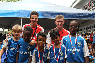 THE BREWSTER TRUST, football charity, Barbados