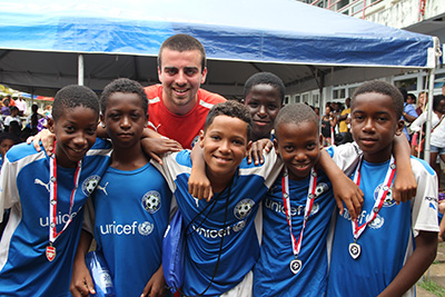 THE BREWSTER TRUST, football charity, Barbados