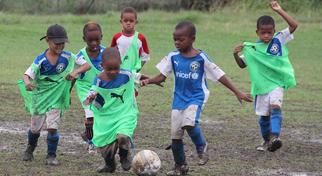 the BREWSTER TRUST, football charity, Barbados