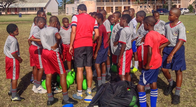 THE BREWSTER TRUST, football charity, Barbados