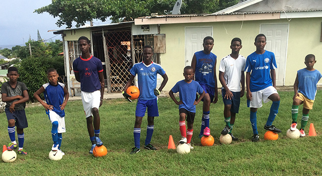 THE BREWSTER TRUST, football charity, Barbados