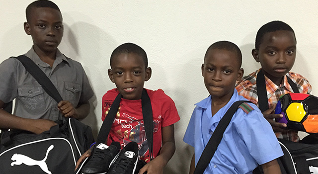 THE BREWSTER TRUST, football charity, Barbados