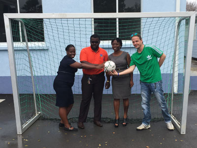 THE BREWSTER TRUST, football charity Barbados
