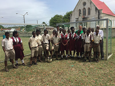 THE BREWSTER TRUST, football charity Barbados