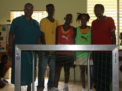 THE BREWSTER TRUST, football, Barbados